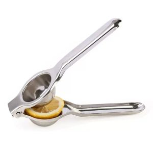 Manual Lemon Squeezer Stainless Steel Heavy Duty Hand Press Juicer for Small Oranges Lemons Lime Home Kitchen Vegetable Tools MHY039