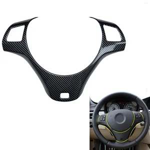 Steering Wheel Covers LHD Car Panel Cover Frame Sticker Trim Replacement Part For 3 Seires E90 E91 E92 E93 335i M Sport 2005-2012