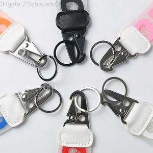 Lanyards Modeserie Marke Transparenter Off-Schlüsselanhänger Designer geschnitzte Legierungsschnalle Männer und Frauen Hängendes Seil Dekorativer Schlüsselbund mit exquisiter Verpackung 23 1QA8