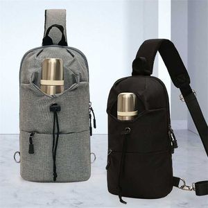 Capacity Korean Style Chest Bag Men's Waist Diagonal Small Backpack Versatile Single Shoulder Mobile Large Phone