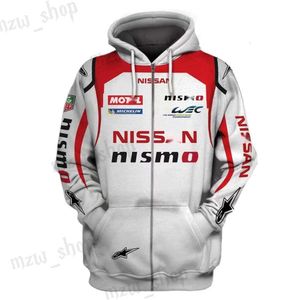 Felpa con cappuccio F1 Felpa con cappuccio Mclaren Formula One Team Racing Car 3d Golfo Stampa Uomo Donna Moda Zipper Maglione Giacca per bambini Cappotto primaverile 575 746