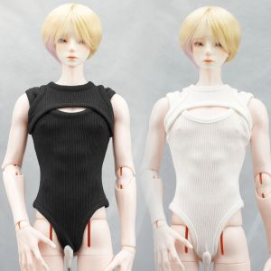 D04-B528 crianças brinquedo artesanal tio id75 boneca bjd/sd roupas de boneca com rosca terno de ginástica 1 peça