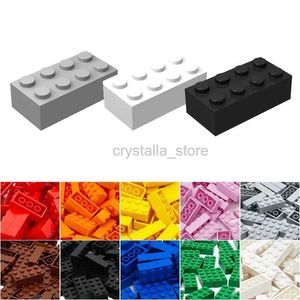 Block Classic Bulk Solid Color Bricks3001 2x4 Building Blocks 150st Gray Orange Pieces Compatible All Major Brick Brands 240120