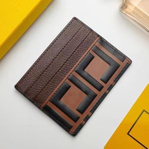 Top Designer Calfskin Card Holders Man Wallet Woman Purses Genuine Leather Double Sided Passport Travel Document Credit Cards Wall197S