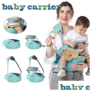 Transportadoras Slings Mochilas 2021 Baby Backpack Cintura Stool Cinto Mtifuncional Segurando Dispositivo Personalizado Atacado BabycarrierXZ001 Drop DHSJL