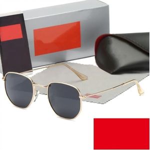 Männer klassische Marke Retro Frauen Sonnenbrille Luxusdesigner Eyewear Metall Rahmen Designer Sonnenbrille Frau Raybans Rays Bans mit Original Box 3548