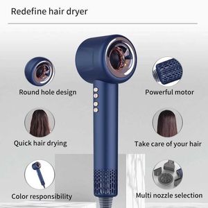 Ds VS Leafless Dryers Professional Negative Ionic Blow Hair Dryer For Home Appliance With Salon Style MIX LF