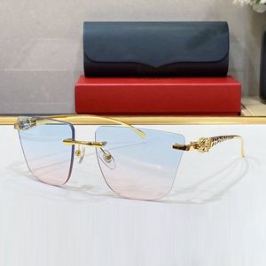 Męskie okulary przeciwsłoneczne Designer optyczny dekoracje ramy cień carter okulary słoneczne dla damskiej mody mody retro luksusowy metal