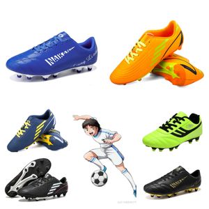 Designer's New Outdoor Hot Blooded Battle Shoes Men's Shoes Breathable Football Shoes Sun Yellow Green Air Cushion Comfortable Nail Anti slip Shoes