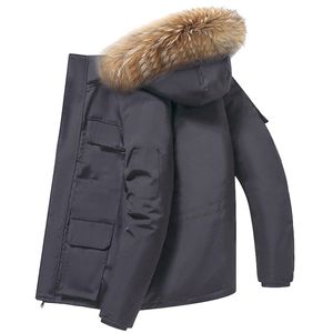 designer jeans goose jacket man pant down jacket winter coat Hooded Zippers Letter White duck down Hat Detachable winter down mens coat