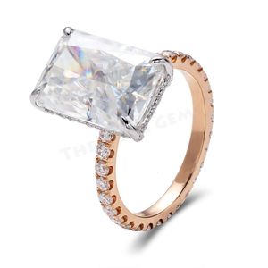 Thriving Gems Fashion Solid Gold Jewelry Rings Women Ladies Female Engagement Wedding Ring