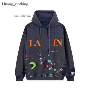 2024 heiß verkaufte Artikel Herren Lanvins Hoodie Verpassen Sie nicht den Rabatt bei Fashion Lanvins This Store Double 11 Shop Fracture Lanvin Sweatshirt 501