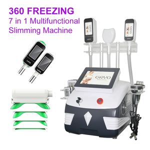 Cryolipolysis portátil 360 gordura congelamento máquina de emagrecimento vácuo redução adiposa crioterapia crio equipamento de perda de peso lllt lipo laser spa salão uso