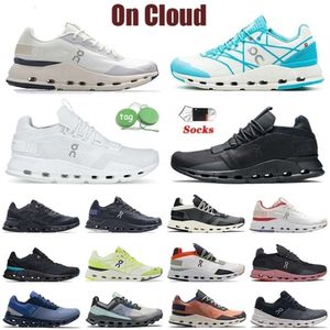 Kobiety na mężczyzn nowe buty do biegania Sneakers Clouds Nova Platforma biała czarna chmurnova forma Eclipse Rose Turmeric Frost Vista Og Sports Treners