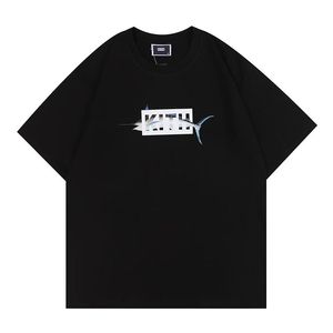 Kith Tshirt Mens Designer Tee Tee Tee для мужчин Негабаритная футболка T 100%хлопковая винтаж с коротким рукавом US Size ZZ34