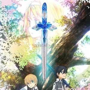 Блоки Знаменитая японская анимация Sword Art Online Голубая роза Меч Реквизит Оружие для мини-кукол Фигурки MOC Строительные блоки Кирпичи Игрушки 240120