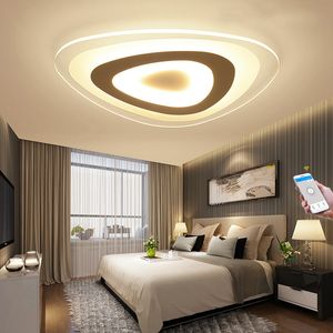 Ultra Thin Modern Ceiling Light Flush Mount Light Lamparas Techo Led Fixture for Kids Bedroom Lighting