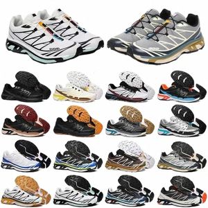 Saloman Solomon XT6 Scarpe atletiche avanzate Triple Mesh Black Ali 2 Scarpe da trekking per escursioni per escursionismo per escursionisti