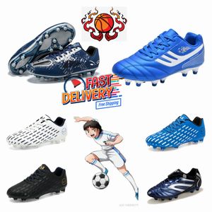 Designer esportes ao ar livre venda quente sapatos masculinos sapatos de futebol de sangue quente botas de futebol branco borda rosa envolto almofada de ar absorção de choque e sapatos antiderrapantes