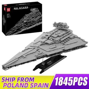 Blocks MOLD KING 21073 Starship Toys das MOC Imperial Star Destroyer Modellbau Bausatz Spielzeug für Kinder 240120