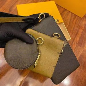 Designer-Geldbörse für Damen, Kartenetui, Geldbörse, Schlüssel, kleiner Reißverschluss, Schlüsselanhänger, Münzgeldbörse, Designer-Tasche, Schlüsseltasche, Handtasche 68156