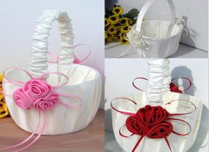 Flower Girl Baskets For Wedding Favors Basket Bridesmaid Accessories9092993