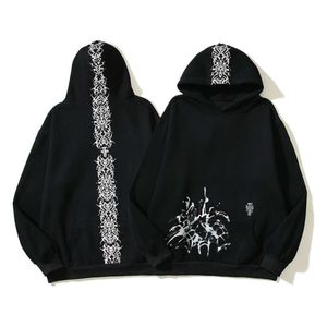 Tasarımcı Lüks Chaopai Klasik Kalça Trend Konfor Street Hip Hop Hem Erkekler ve Kadın Hoodies için Hot Ridge Hoodie