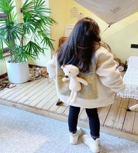 hochwertige Kleinkind Baby Mädchen Winter Fleece Winddicht Mantel 2021 schnee tragen Kleidung Verdicken Warme Oberbekleidung Jackebear8549369