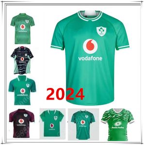 2024 Ireland Rugby Jersey Shirt, Breathable Sportswear for Fans, Green