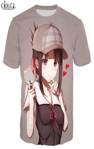 Kaguya Sama Love Is War T-Shirt Männer Frauen 3D-Druck Anime Mädchen Shinomiya Kaguya Kurzarm Hipster Kreative Paare Tops S5XL4465806