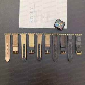 Cinturino da polso di moda di lusso per Apple iWach 8 7 6 5 4 3 2 Bracciale in pelle premium di ricambio Ultra Se 38mm 40mm 41mm 42mm 44mm 45mm 49mm Whatbands