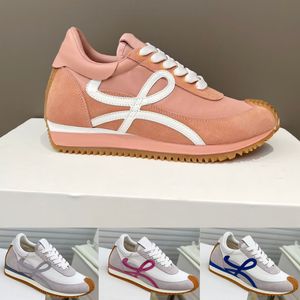 Casual Men Designer New Shoe Womens Shoes Leather Lace-Up Sneaker Lady Platform Running Trainers Thick Soled Woman Gym Sneakers Stor storlek 35-42-43-44-45 med 66660 S s