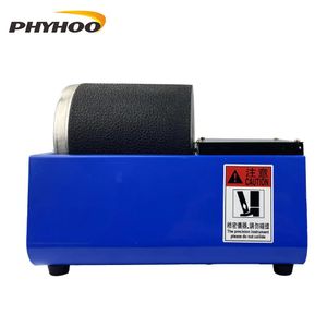 Utrustning Phyhoo Mini Rock Tumbler Polisher Roller Rotary Bucket Mill Tool Metal Ring Pärla Rengöring Polering Maskin Smycken Makan