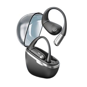 Ows fones de ouvido bluetooth sem fio alta configuração estéreo jogo esporte compatível fone para xiaomi samsung iphone transparente tpu caso carregamento