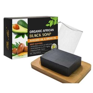 Handmade Soap 40Jd Natural Bar Black African With Premium Avocado Oil Cold Pressed Face And Body Zln240116 Drop Delivery Health Beauty Dh8Bm