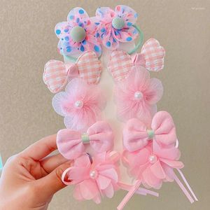 Accessori per capelli Clip per bambini carina e dolce Griglia per bambina rotta Bambino non fa male Set di copricapo