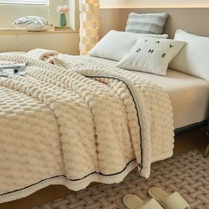 Coral velvet blanket sofa air conditioning blanket single small blanket Farley 240119
