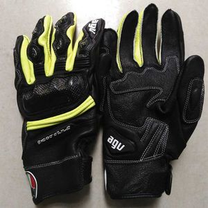 Aagv Gloves Agv Carbon Fiber Riding Gloves Heavy Motorcycle Racing Leather Fall Proof Waterproof Comfortable Men and Women Summer Four Seasons Pt05