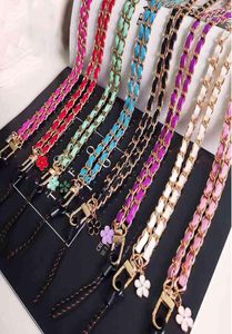 New Design Mobile Phone Straps Wrist Rope Antilost Lanyard Fashion Camera Key USB Holder Neck Strap Flower Hanging Rope AA2203185215177