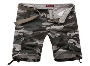 New Men039S Camouflage Summer Combat Tactical MultiCocket last Shorts Men armé korta byxor avslappnad rak ben arbetar kort 8801371