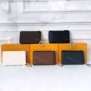 Lyxdesigner Zippy Coin Purse Card Holder Mini Plånbok Koppling Kvinnor Key Purse Pouch ID -kort Män Bekvämt omslag Pengar Korta plånbok Purse Kvinnor Korthållare