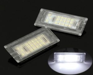 2 PCS BIL LED -nummer registreringslampor 6000K Plate Glyb för BMWMINI Cooper S R50 R53 Tillbehör7032808