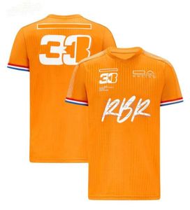 F1 racing camiseta poliéster secagem rápida equipe gola polo camisa com o mesmo estilo de personalização5559655