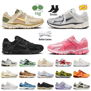 Vomero 5 Scarpe da corsa uomo donna sneakers firmate Athletic Giallo Corallo Gesso Triple Blu Nero Panda scarpe da ginnastica sportive da esterno Runners Scarpe da ginnastica sportive Designer implorare