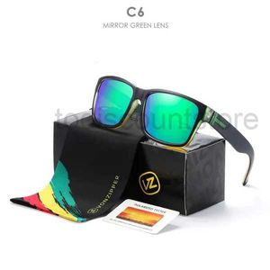 Taktiska solglasögon VZ Vonzipper Polariserade män Square Frame Elmore Style Eyewear UV400 Sports Sun Glasses Fiske Vandring Kör 230905 5ogkq