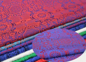 Çin Moğolistan Robe Tang Kostüm Jacquard Dokum İpek Brokar Damask Saten kumaş