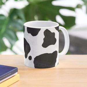 Kupalar moo inek desen kahve kupa sevimli ve farklı bardaklar için güzel çay