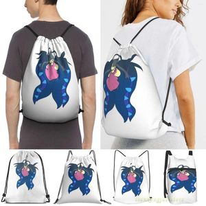 Sacos de compras Mega Mawile Homens Propósito Cordão Mochila Mulheres Mochilas de Viagem Ao Ar Livre Ginásio Treinamento Natação Fitness Bag