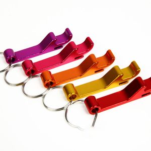 Color Aluminium Portable Opener Key Chain Ring Tiger Can Opener Customized Company Promotional Gift Personalized Giveaway HZ108