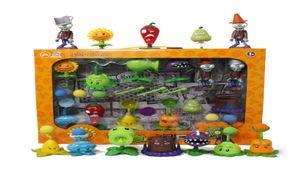 Большие настоящие игрушки «Растения против Зомби» Полный набор для мальчиков «Выброс» Мягкие силиконовые аниме-фигурки Children039s Куклы Kid Gi2818471